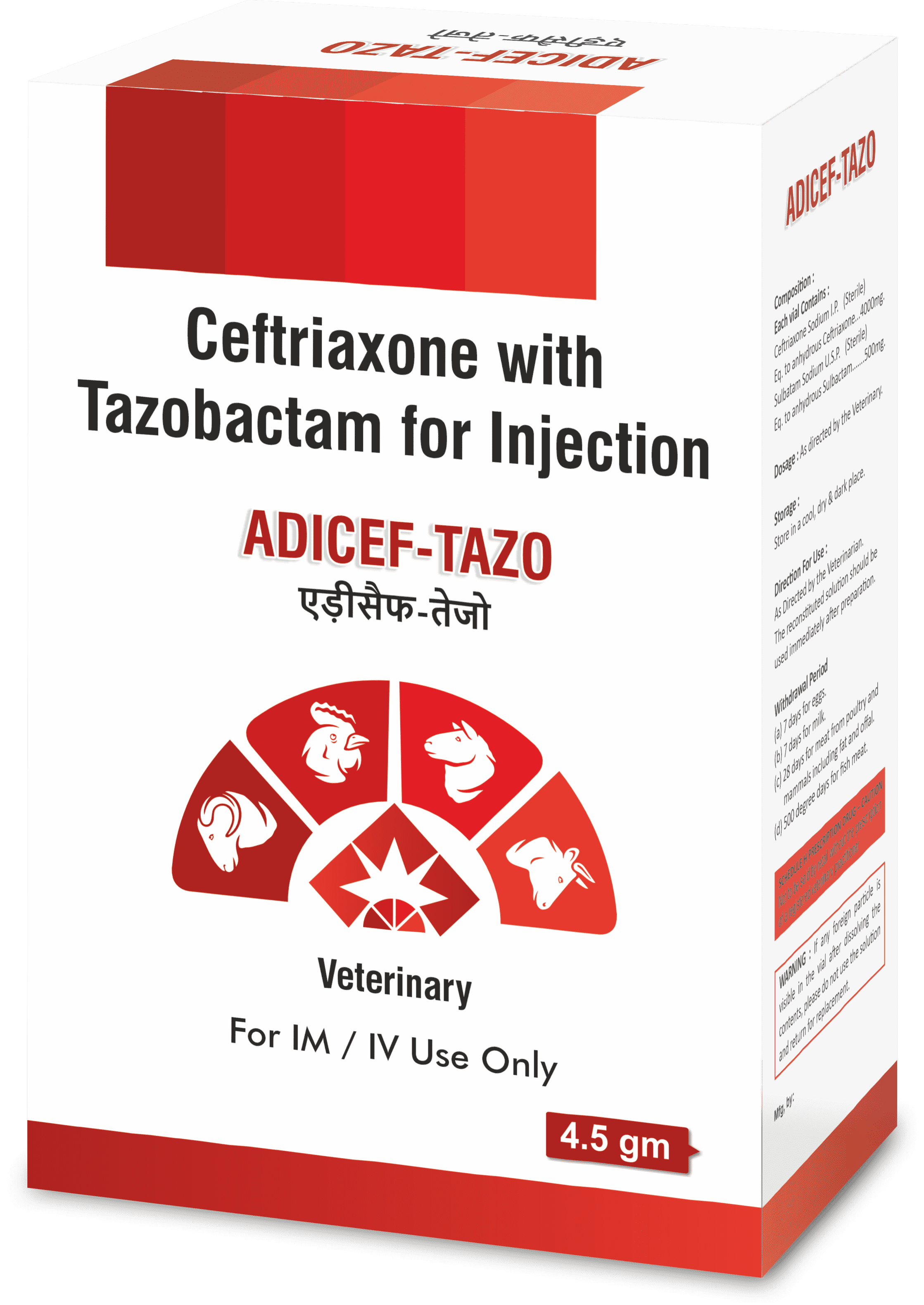 ADICEF-TAZO Injection