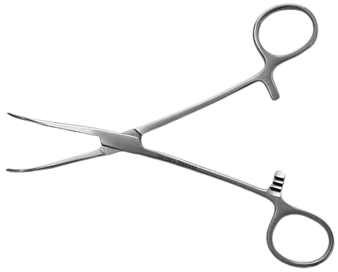 Goblet Holding Forceps With Lock