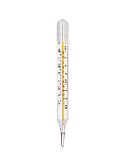 Thermometer Oval